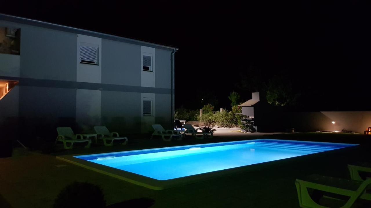 Apartments Zanic With Private Swimming Pool And Sea View Starigrad Paklenica Exterior foto